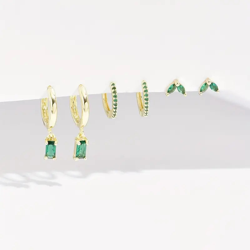Set de cercei Fiorenza Viridelle | Aur