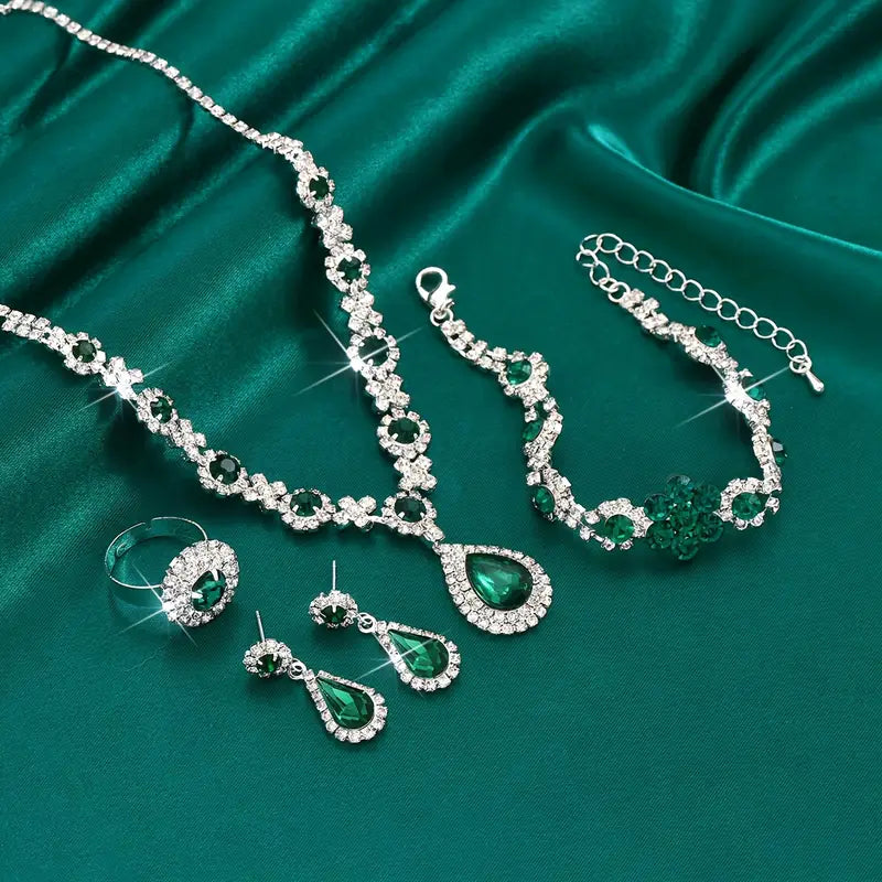 Set de bijuterii Adriana Lysandre | Aur alb