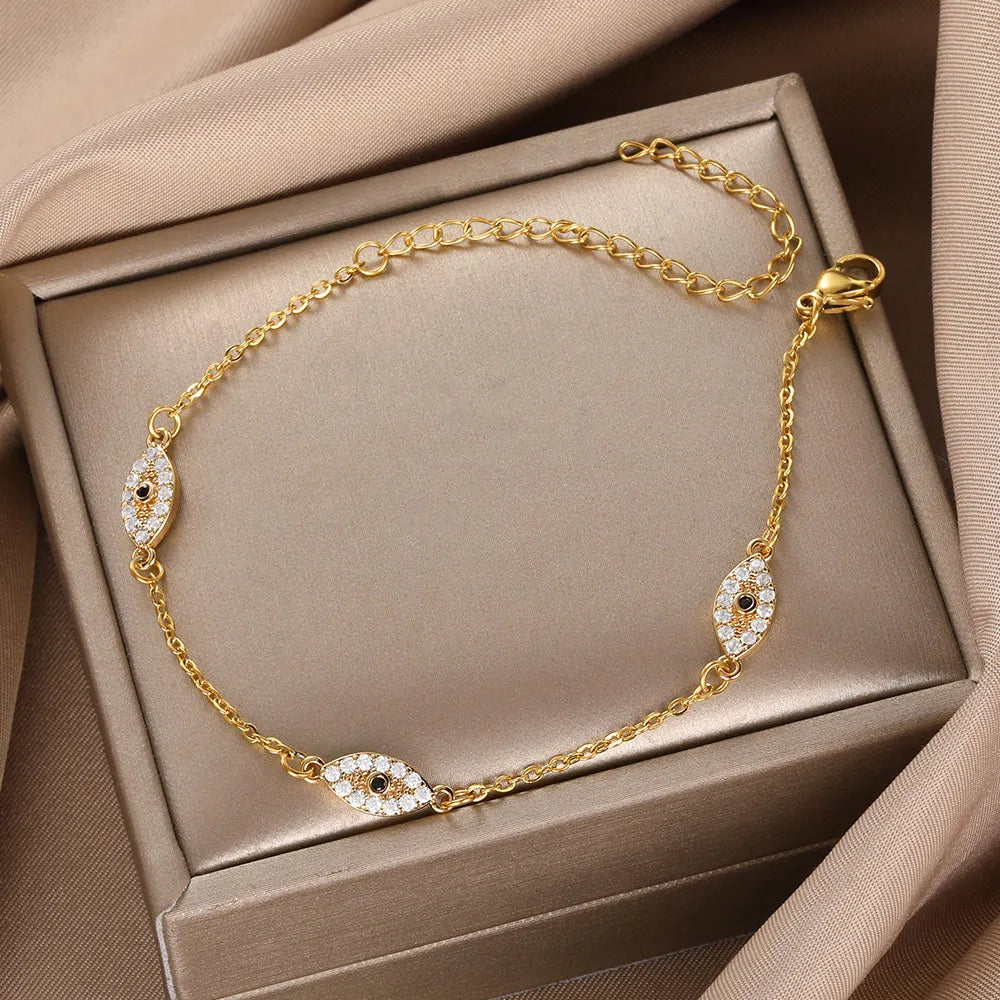 Brățară a Ochului Rău cu diamante