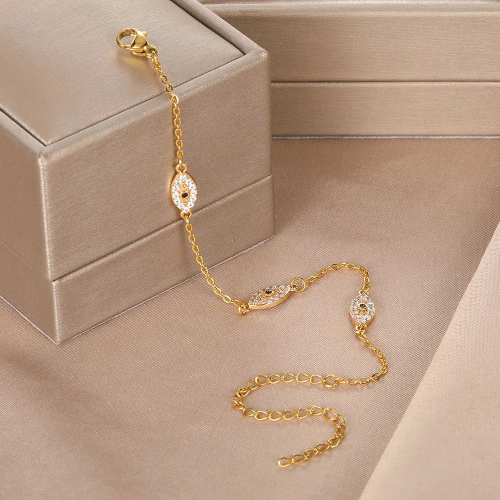 Brățară a Ochului Rău cu diamante