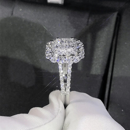 Inel Gabrielle - pernă pătrată