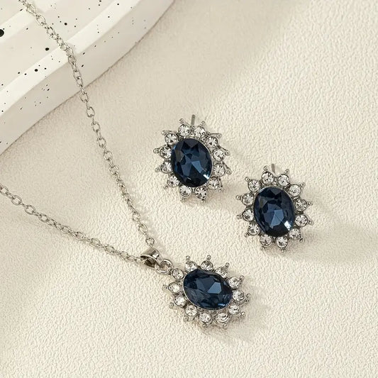 Set de bijuterii Katya Azuryn | Aur alb