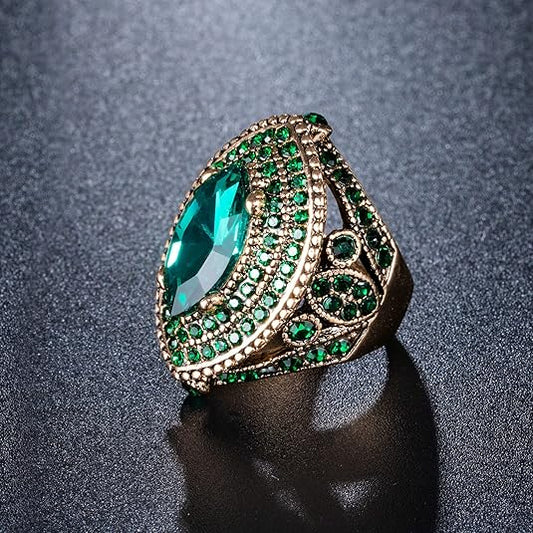 Inel Emerald Regent | Aur
