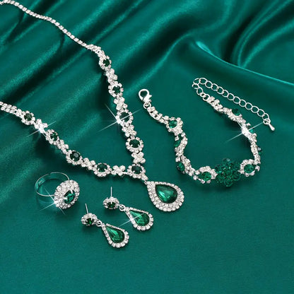 Set de bijuterii Adriana Lysandre | Aur alb