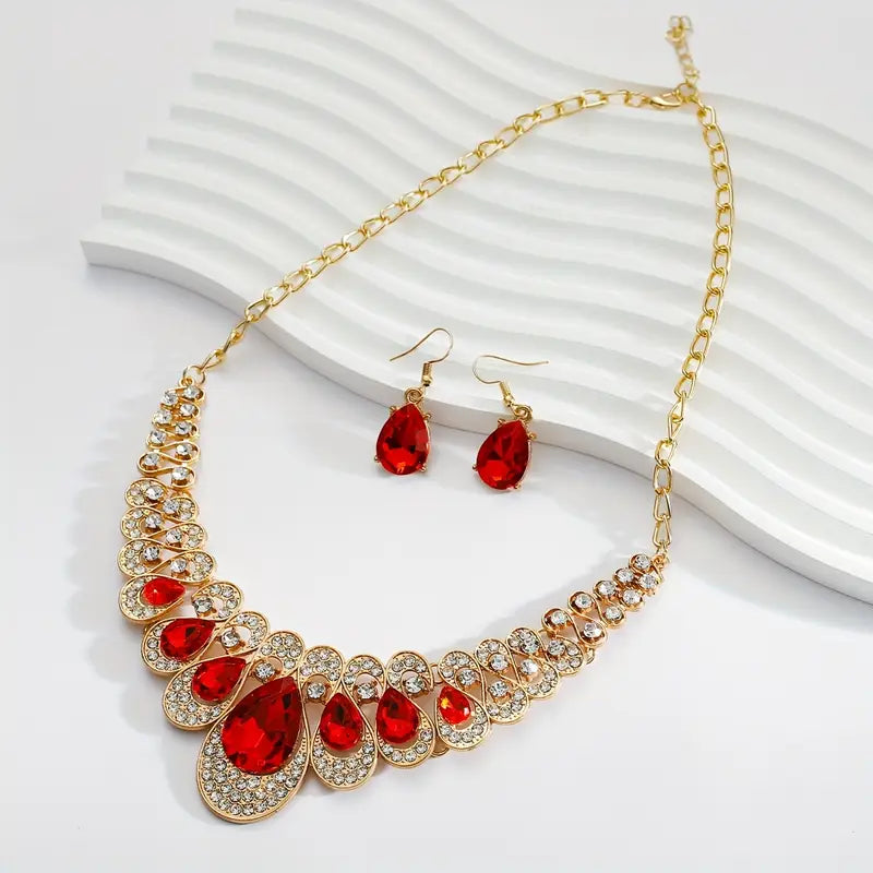 Set de bijuterii Maevina Crimselle | Aur