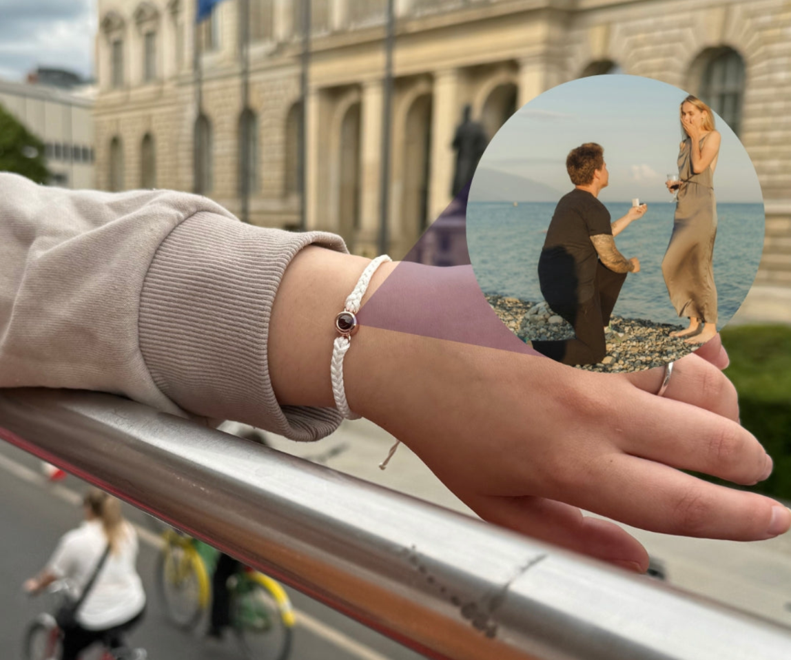 Brățară Comemorativă Personalizată cu Fotografia Ta