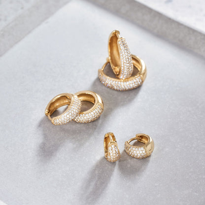 Mini Cerceluri Jules | Auriu