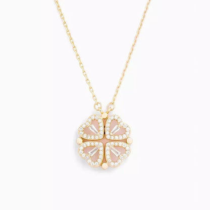 Colier inimă de cristal