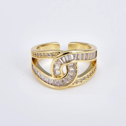 Marina - Inel Elegant Reglabil cu Nod