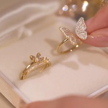 Inele gemene cu design elegant de aripioare