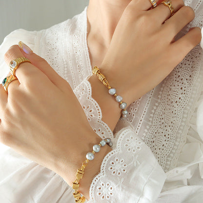 Brățară de perle aurii Regalia