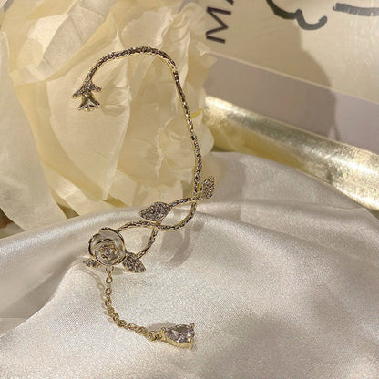 Pandantive cerc cu zirconii florali