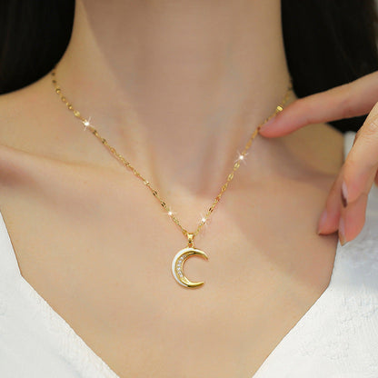 Colier auriu Lunaire