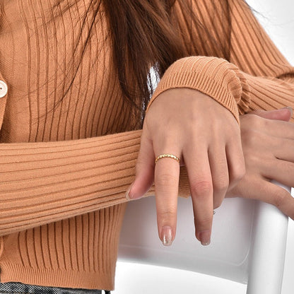 Inel auriu Orbit Echo