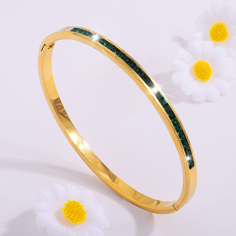 Bratara Celeste Viride | Aur
