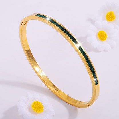 Bratara Celeste Viride | Aur