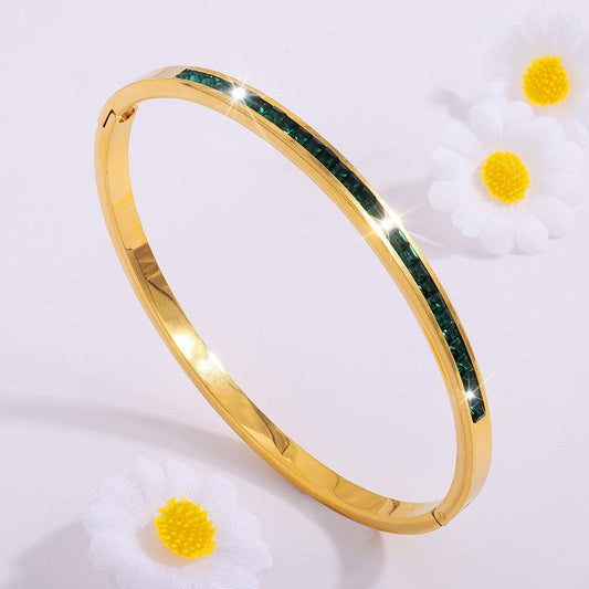Bratara Celeste Viride | Aur