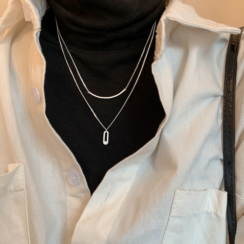 Colier cristale suprapuse Gia