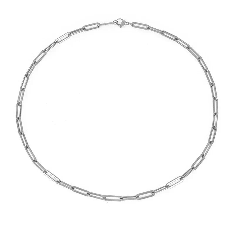 Colier elegant Archen | Aur alb