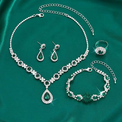 Set de bijuterii Adriana Lysandre | Aur alb