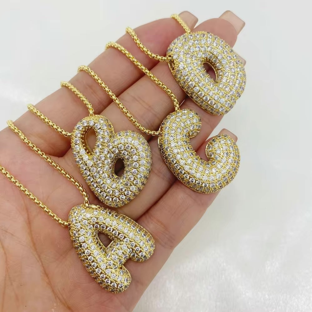 Colier inițială cu bule Hailey