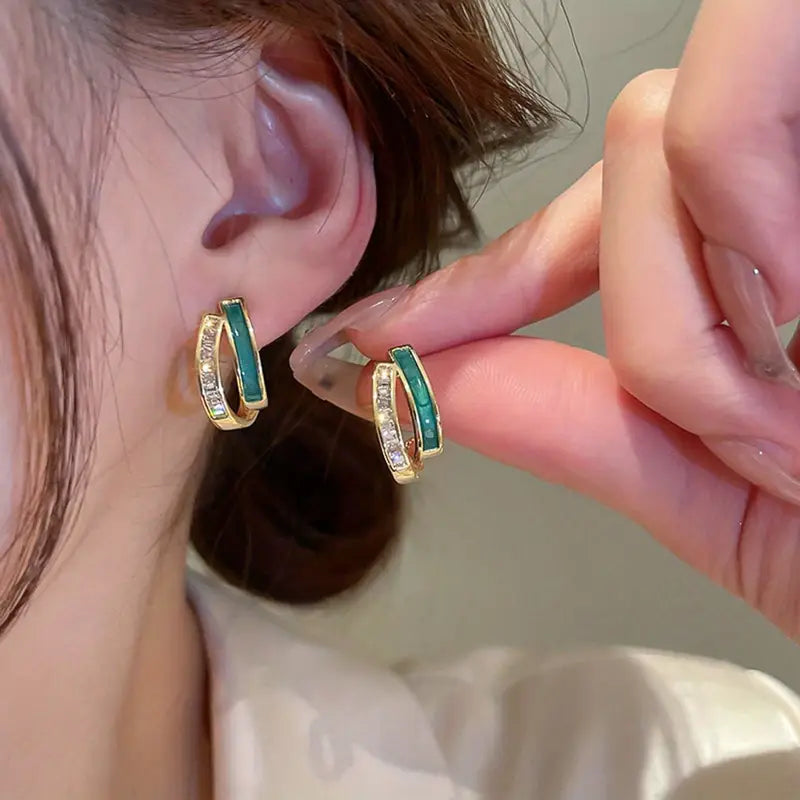 Cercel Chloé Feuillage | Aur