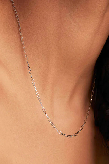 Colier elegant Archen | Aur alb